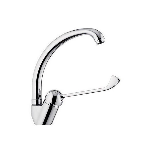 Miscelatore Monocomando Lavello Bocca Alta Gir. Leva Clinica Epic Cromo